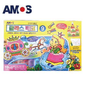 韓國AMOS 19+1色22ML主題玻璃彩繪膠 兒童玻璃彩繪 兒童玩具 繪畫玩具 (台灣總代理公司貨)