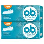 OB衛生棉條量多夜安型量販包16*2, , large