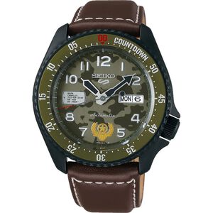 SEIKO 精工 5 Sports x 快打旋風 蓋爾 聯名限量機械錶(SRPF21K1)-42.5mm