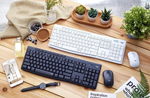 【 Logitech 羅技 】MK295 石墨灰 無線 鍵盤滑鼠組 舒適打字, , large