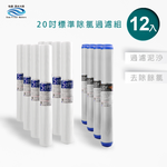 【怡康淨水】20吋標準 二道式濾心組, , large