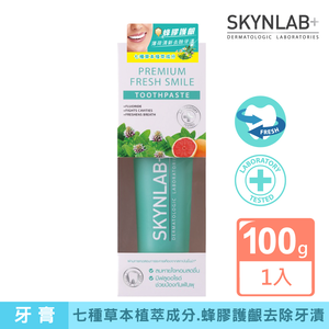 【千康購物網】SKYNLAB+太潔草本蜂膠牙膏100g