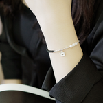 Afternoon of Mocha and Books Sterling Silver Bracelet, , large