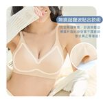 【伊柔 EVEROY】Jelly果凍無痕集中 M-2XL大尺碼無鋼圈無感內衣 奶糖膚 W019-11, , large