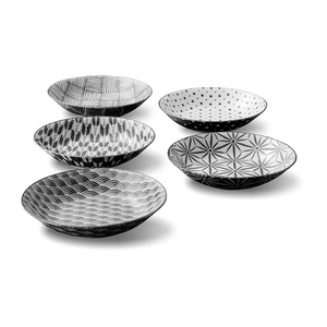 Komon dinner plate set of 5