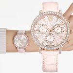 SWAROVSKI 施華洛世奇 Matrix Tennis Chrono水晶三眼計時手錶 女錶-36mm 5698300, , large