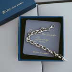 Stylish Sterling Silver Bracelet, , large