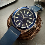 [星晴錶業]CITIZEN手錶,42mm,CI00022寶藍色錶面銀錶殼寶藍真皮皮革錶帶款, , large