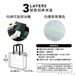 黑潮/肩背式保溫保冷購物袋-2入, , large