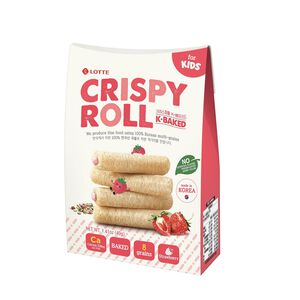 Kids Crispy Roll (Strawberry)
