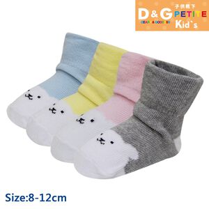 【D&G】寬口寶寶襪-D428