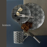 【毓秀堂】AWASAKA komon 晨間杯盤6入組, , large