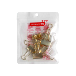 Gold Binder Clips &ndash; #4