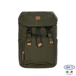 【Bric's】 X-collection 大開口旅行後背包 BXL40594 - 橄欖綠, , large