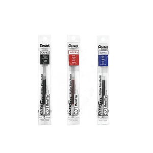 【 Pentel 飛龍 】極速鋼珠筆芯 0.7mm 12支/盒 LR7   -  多款可選