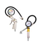 台灣現貨！打氣量壓錶 三用 槍式噴砂槍 汽車輪胎胎壓錶 測壓錶 輪胎充氣槍 胎壓計 小型表 打氣充氣 胎壓表 胎壓計, , large