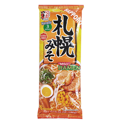 ITSUKI札幌即食拉麵2人份-味噌-186g