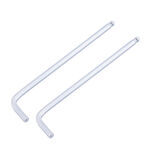 台灣製 L型六角板手S2英制 白金特長球型 單支1/8 5/64 5/32 1/4 白金加長 內六角, , large