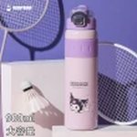 BEDDY BEAR Dual-Drink Sports Thermos Bottle (Kids' Water Bottle, 316 Stainless Steel Thermos Cup, Straw Cup, 900ml), , large