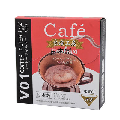 【咖啡用品】良燒V01錐形濾紙-無漂白