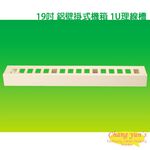 昌運監視器 19吋 鐵製壁掛式機箱 機櫃 1U 理線槽 加購區 【訂製品】, , large