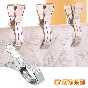 Stainless steel large opening clothespin 3 clips