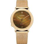 CITIZEN 星辰 L系列 廣告款 光動能女錶 套錶 EM1003-48X, , large
