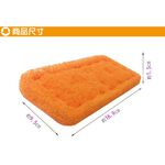 GS MALL 台灣製造 一組3入 超細纖維菜瓜布 超細纖維布 菜瓜布 菜瓜 清潔布 超細纖維菜瓜布 碗盤清潔, , large