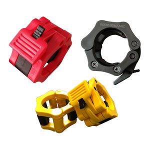 [Body Dynamic] Olympic barbell quick lock collars-Yellow