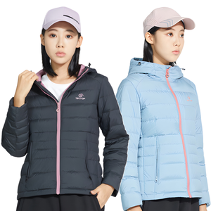 Tectop 探拓戶外【男款9239469.女款9239470】雙色連帽羽絨服