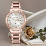 CITIZEN 星辰 XC 亞洲限定 光動能大三針女錶 EW2426-62A, , large