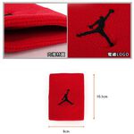 NIKE 吸汗 JORDAN DRI-FIT 單色腕帶 護腕 BASKETBALL系列 JKN01 雙入裝 【樂買網】, , large