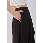 (M) 【德馨私服】質感拼接黑色長裙二手衣, , large