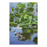 【御畫房】春水遊 國家一級畫師手繪油畫60×90cm(VF-27), , large