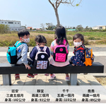 SOLIS 快樂屋系列 休閒迷你後背包-幼童款-S號-黑/田園杏, , large