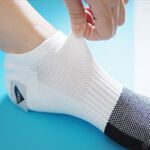 [Kaimei Cotton] 3 pairs of MIT Taiwan-made nano-silver fiber antibacterial towel-bottom deodorizing socks, , large