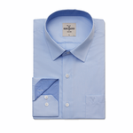 Mens Plain Smart Shirts (L), , large