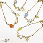 【Gulicc 】古莉可 手鍊 星月鋯石珍珠手鍊, , large
