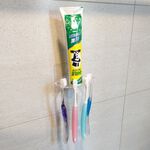[Beargood sticker] Toothbrush & Toothpaste Holder (4-Slot), , large