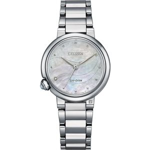 CITIZEN 星辰  L系列 光動能大三針星雲女錶 EM0910-80D