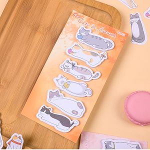 Meow Through Seasons Sticky Notes
