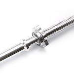 60" Threaded Barbell Bar, , large