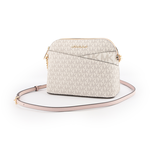 Michael Kors 金字滿版塗層帆布口袋貝殼包/粉色, , large