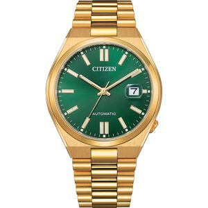CITIZEN 星辰 TSUYOSA 青春撞色機械錶-奢華金 禮物 NJ0152-51X