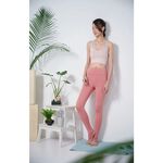 YOGA FLOW Ashly Bra - 交織細帶短版上衣 - 玫瑰粉 Rose Quartz, , large