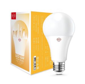 旭光LED 16W球泡燈-燈泡色
