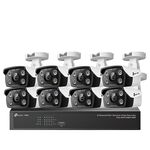 TP-LINK昌運監視器組合 VIGI NVR1008H-8MP 8路主機+VIGI C340 4MP槍型網路攝影機*8, , large
