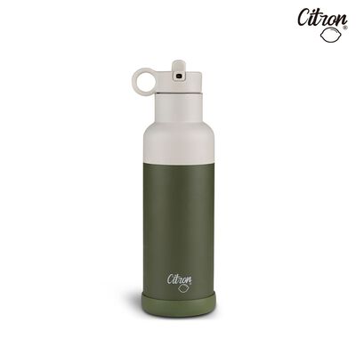 官方直營 【Citron】三層保溫瓶 500ml 森林綠