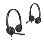 【 Logitech 羅技 】H340 USB 耳機麥克風, , large