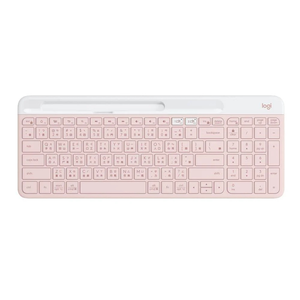 【 Logitech 羅技 】K580 玫瑰粉 超薄 跨平台 無線 藍牙 鍵盤